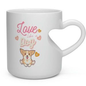Cutie Patootie mug - LOVE LIKE A DOG!